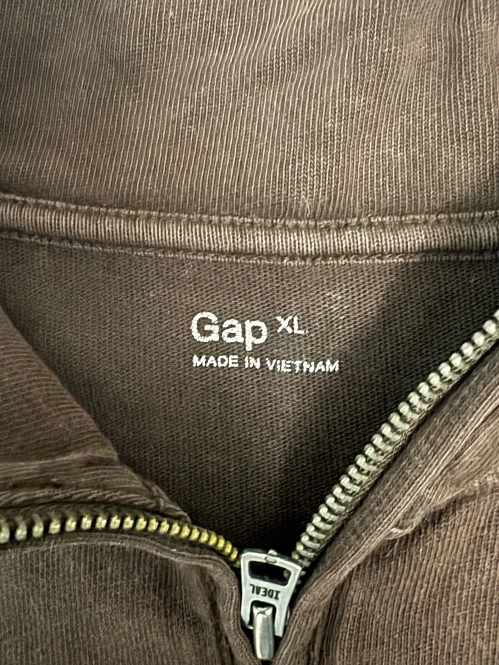 GAP Men's Half-Zip Pullover - Brown